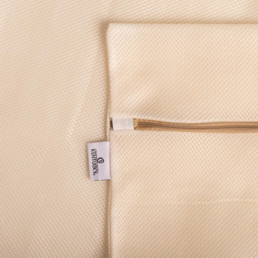 Kentucky 3D-Spacer-Waschbeutel Beige kariert Kentucky 3D-Spacer-Waschbeutel Beige kariert