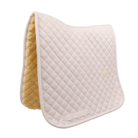 Kentucky Schaffell-Satteldecke Skin Friendly Diamond Dressage Weiß Wei&szlig;
