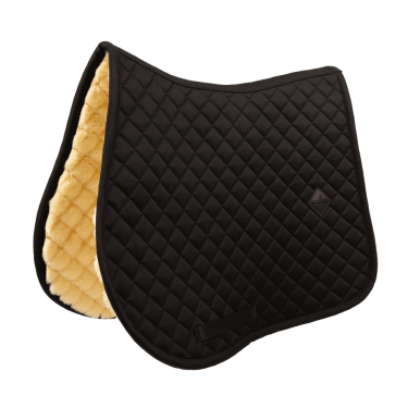 Satteldecke aus Lammfell Skin Friendly Diamond Jumping Kentucky Schwarz Satteldecke aus Lammfell Skin Friendly Diamond Jumping Kentucky Schwarz