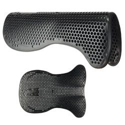Tattini Gel-Sattelkissen erhöhend schwarz Schwarz