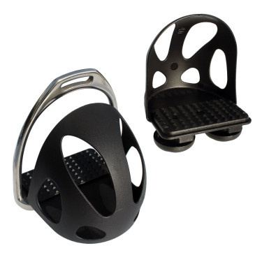 Daslö-Käfig für Steigbügel Schwarz Daslö-Käfig für Steigbügel Schwarz