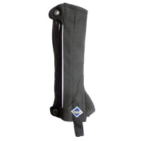 Kinder-Mini-Chaps Daslö Amara zweifarbig Schwarz / Hellgrau Kinder-Mini-Chaps Daslö Amara zweifarbig Schwarz / Hellgrau