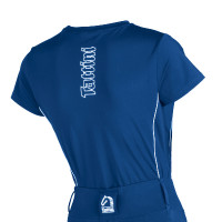 Tattini Polohemd Passiflora Mädchen Nationalblau