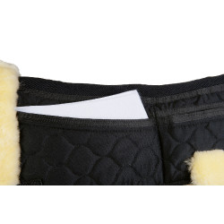 Echt Lammfell Sattelkissen Stil HKM