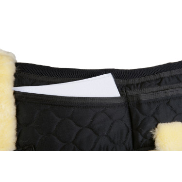 Echt Lammfell Sattelkissen Stil HKM