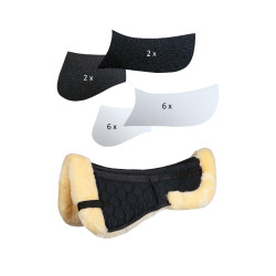 Echt Lammfell Sattelkissen Stil HKM