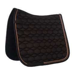 Roségold Glamour Style HKM Schabracke Braun / Roségold