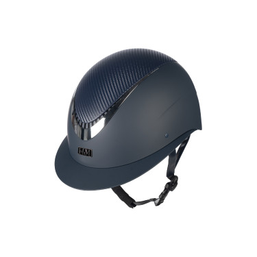 HKM Reithelm Alarion Marine / Silberfarben Blau