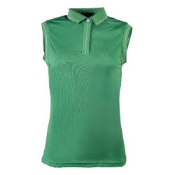 Damen-Poloshirt Catherine ärmellos HKM Grün Grün Damen-Poloshirt Catherine ärmellos HKM Grün Grün