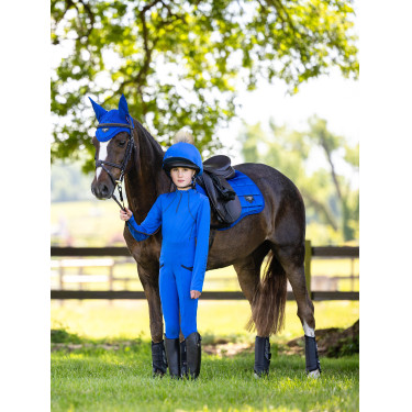 LeMieux Loire Square Vielseitigkeitssatteldecke Benetton Blau
