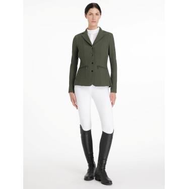 Turnierjacke LeMieux Mesh Jessica Tannengrün Gr&uuml;n