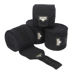 LeMieux Elevate Polo-Bandagierunterlagen Schwarz