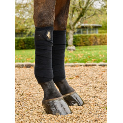 LeMieux Elevate Polo-Bandagierunterlagen Schwarz