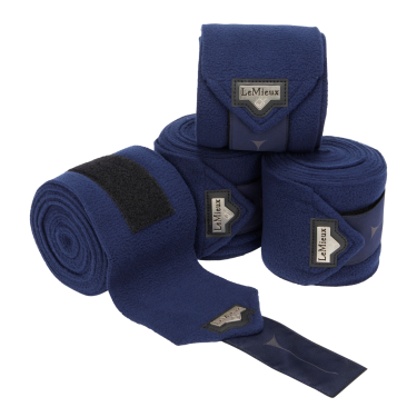 LeMieux Elevate Polo-Bandagierunterlagen Marine Marineblau