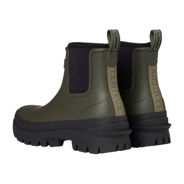 LeMieux Bramshaw Regenstiefel Olive Gr&uuml;n