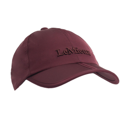 Wasserdichte LeMieux x Sealskinz Kappe mit faltbarem Schirm Bordeaux