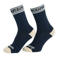 LeMieux x Sealskinz Anti-Blasen-Socken Marine Marineblau