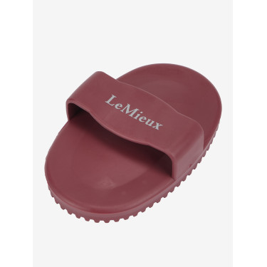 LeMieux Gummistriegel Rot