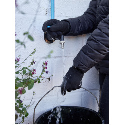 Leichte wasserdichte Handschuhe LeMieux x Sealskinz Schwarz