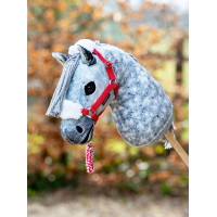 Weihnachtliche Longe und Halfter Hobby Horse LeMieux in Rot Rot Weihnachtliche Longe und Halfter Hobby Horse LeMieux in Rot Rot