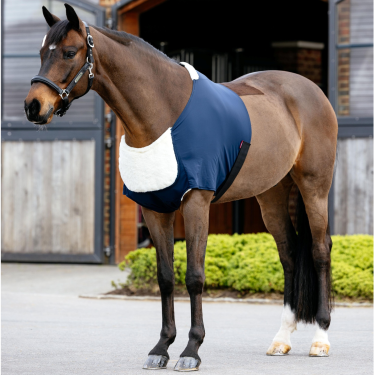 LeMieux empfindlicher, scheuerfreier Brustschutz Marine Marineblau