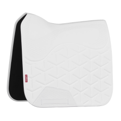 Geformte LeMieux ProForm Dressurschabracke Weiß Weiß Geformte LeMieux ProForm Dressurschabracke Weiß Weiß