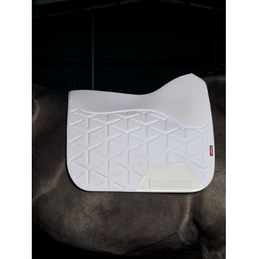 Geformte LeMieux ProForm Dressurschabracke Weiß Weiß Geformte LeMieux ProForm Dressurschabracke Weiß Weiß