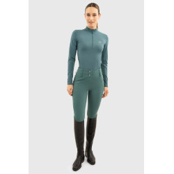 Technik-Polo Harcour Tess Damen Pfau