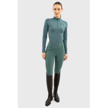 Technik-Polo Harcour Tess Damen Pfau