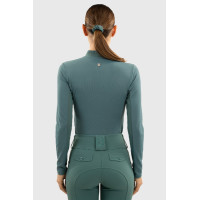 Technik-Polo Harcour Tess Damen Pfau