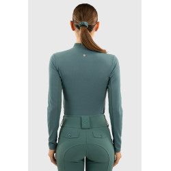 Technik-Polo Harcour Tess Damen Pfau