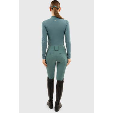 Technik-Polo Harcour Tess Damen Pfau