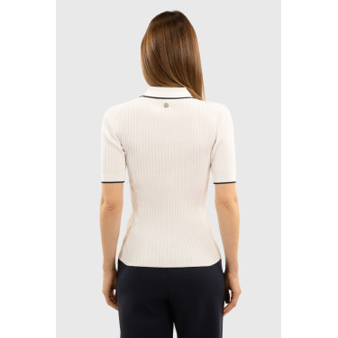Damen-Poloshirt Harcour Bethanie Weiß Wei&szlig;