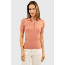 Damen-Poloshirt Harcour Bethanie Rosa Morgenröte Damen-Poloshirt Harcour Bethanie Rosa Morgenröte