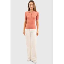 Damen-Poloshirt Harcour Bethanie Rosa Morgenröte Damen-Poloshirt Harcour Bethanie Rosa Morgenröte