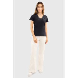 Harcour Berenice Damen-T-Shirt Marine Marineblau