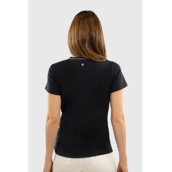 Harcour Berenice Damen-T-Shirt Marine Marineblau
