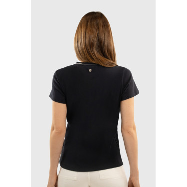 Harcour Berenice Damen-T-Shirt Marine Marineblau