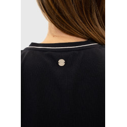 Harcour Berenice Damen-T-Shirt Marine Marineblau