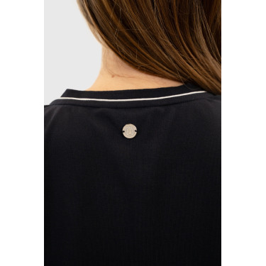 Harcour Berenice Damen-T-Shirt Marine Marineblau