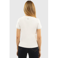 Damen-T-Shirt Harcour Belsara Weiß Weiß Damen-T-Shirt Harcour Belsara Weiß Weiß