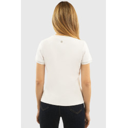 Damen-T-Shirt Harcour Belsara Weiß Wei&szlig;