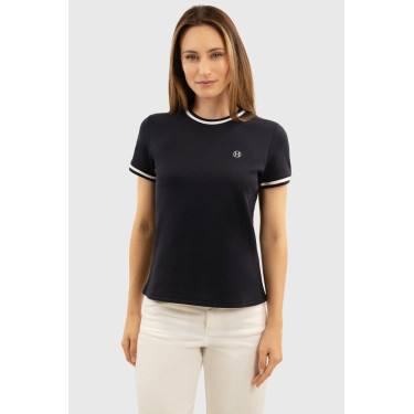 Damen-T-Shirt Harcour Belsara Marine Marineblau