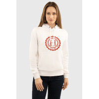 Damen-Sweatshirt Harcour Sama Weiß Weiß Damen-Sweatshirt Harcour Sama Weiß Weiß