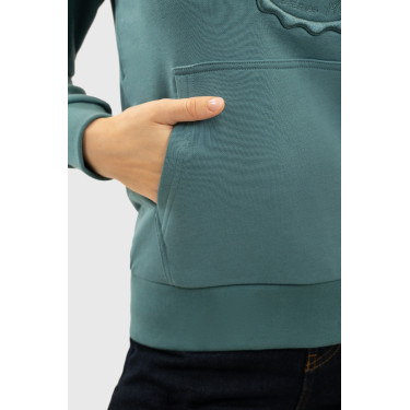 Damen-Sweatshirt Harcour Sama Pfau