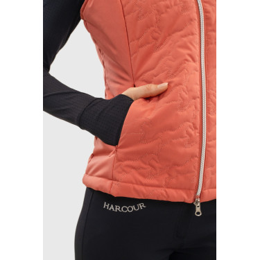 Damen-Westenjacke Harcour Betty ohne Ärmel Grapefruit Damen-Westenjacke Harcour Betty ohne Ärmel Grapefruit