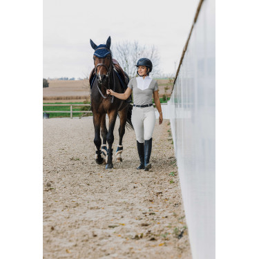 Polo Equithème Tokyo Maulwurf Braun