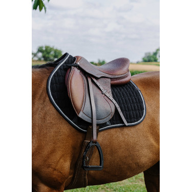 Satteldecke Equithème Eclat Schwarz