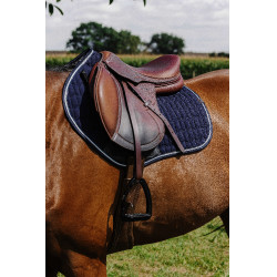 Satteldecke Equithème Eclat Marine Marineblau Satteldecke Equithème Eclat Marine Marineblau