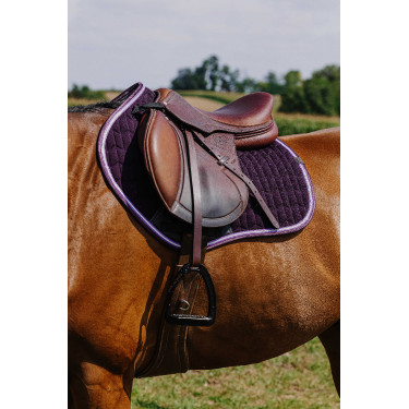 Satteldecke Equithème Eclat Violett Lila